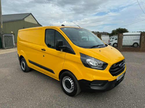 Ford Transit Custom 2.0 EcoBlue 130ps Low Roof Leader Van 340 SWB EX AA GOOD WEIGHT CARRIER REA