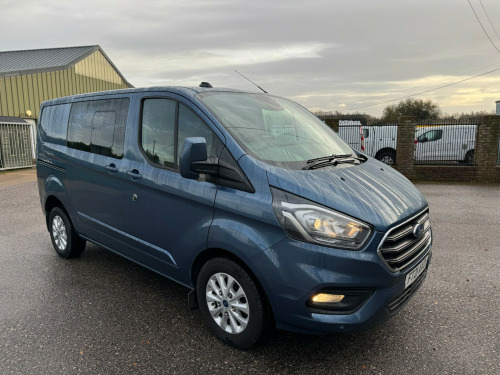 Ford Transit Custom  2.0 320 EcoBlue Limited Crew Van Double Cab 5dr Diesel Auto L1 H1 Euro 6 (s 