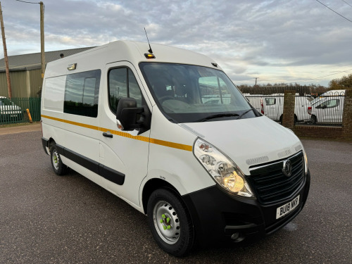 Vauxhall Movano  2.3 CDTi 3500 Panel Van 5dr MWB CREW VAN AIR CON  