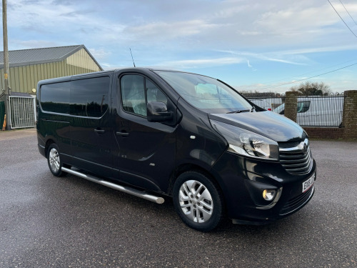 Vauxhall Vivaro  1.6 CDTi 2900 BiTurbo ecoTEC Sportive Crew Van NO VAT Double Cab 5dr Diesel 