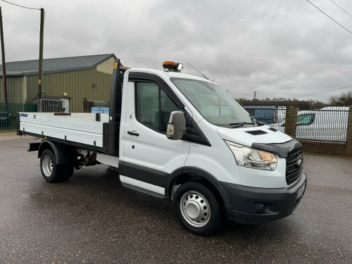 Ford Transit  350 DROPSIDE TIPPER 2.2 CHAIN ENGINE FSH VERY LIGHT USE  EXCELLENT CONDITIO 