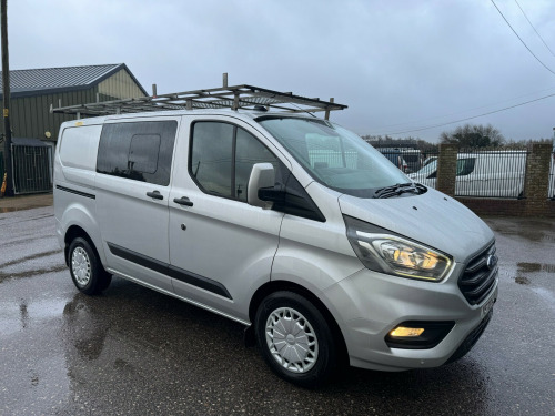 Ford Transit Custom  2.0 320 EcoBlue Trend Crew Van Double Cab 5dr Diesel Manual L1 H1 Euro 6 FS 