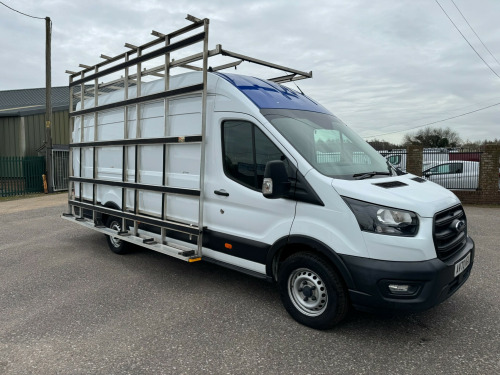 Ford Transit  350 L4 JUMBO XLWB GLASS FRAIL GLAZING VAN AIR CON PARKING SENSORS FSH WET B 