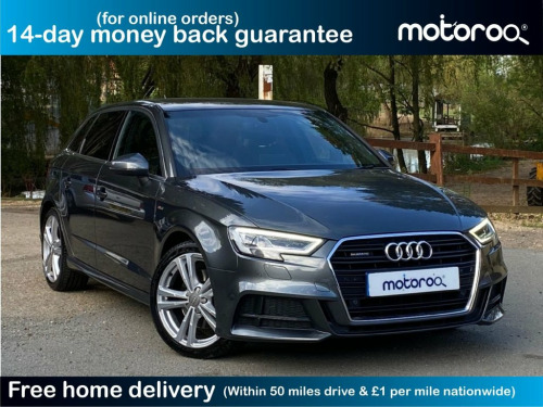 Audi A3  2.0 TFSI QUATTRO S LINE 5d 188 BHP 7 Services|Fres