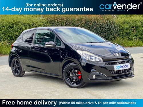 Peugeot 208  1.2 PureTech Black Edition Hatchback 3dr Petrol Ma