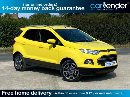Ford EcoSport  1.0T EcoBoost Titanium SUV 5dr Petrol Manual 2WD E