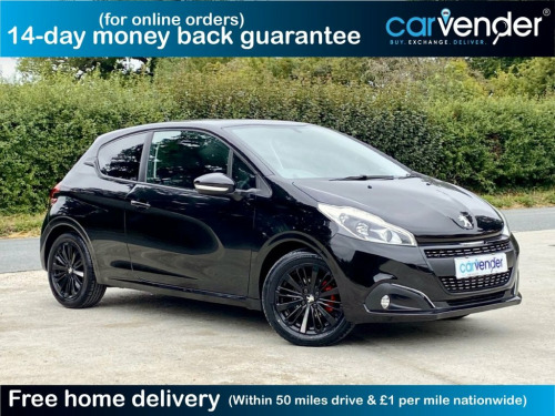 Peugeot 208  1.2 PureTech Black Edition Hatchback 3dr Petrol Ma