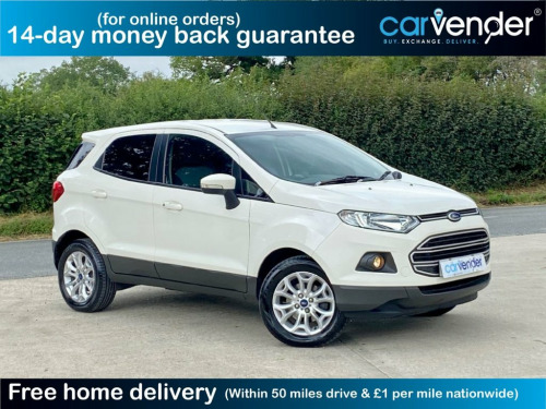Ford EcoSport  1.0T EcoBoost Zetec SUV 5dr Petrol Manual 2WD Euro