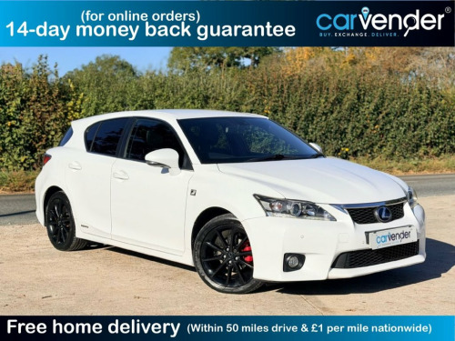 Lexus CT 200h  1.8 200h F Sport Hatchback 5dr Petrol Hybrid CVT E