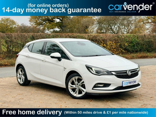Vauxhall Astra  1.4i SRi Hatchback 5dr Petrol Manual Euro 6 (100 p