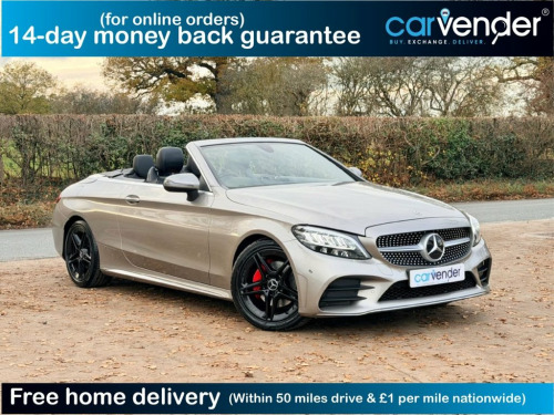 Mercedes-Benz C-Class C200 1.5 C200 MHEV AMG Line Cabriolet 2dr Petrol G-Tron