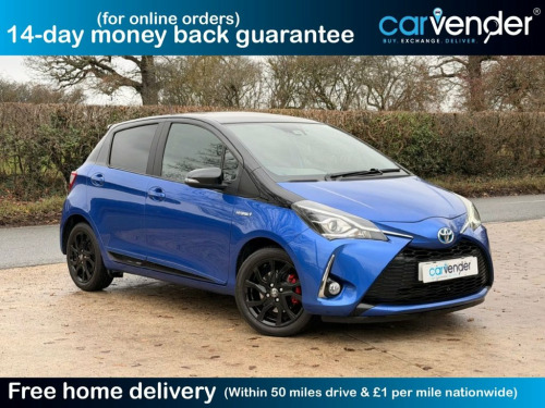 Toyota Yaris  1.5 VVT-h Blue Bi-Tone Hatchback 5dr Petrol Hybrid 