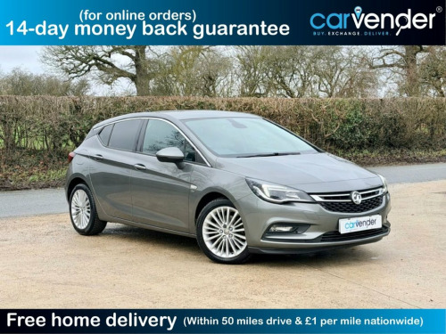 Vauxhall Astra  1.6i Turbo GPF Elite Nav Hatchback 5dr Petrol Manu 
