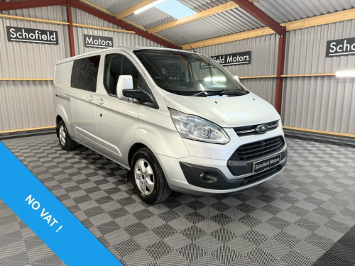 Ford Transit Custom  2.2 TDCi 290 Limited Crew Cab Van 5dr Diesel Manua