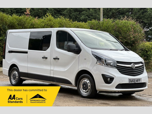 Vauxhall Vivaro  1.6 CDTi 2900 BiTurbo ecoTEC Sportive Crew Van L2 H1 Euro 6 (s/s) 5dr (6 Se