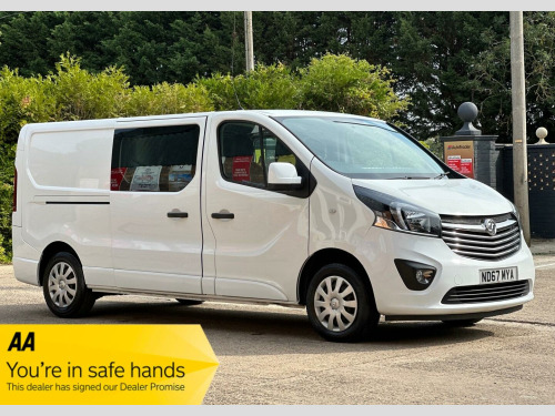 Vauxhall Vivaro  1.6 CDTi 2900 BiTurbo ecoTEC Sportive Crew Van L2 H1 Euro 6 (s/s) 5dr (6 Se