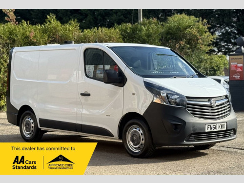 Vauxhall Vivaro  1.6 CDTi 2900 BiTurbo ecoFLEX L1 H1 Euro 5 (s/s) 5dr