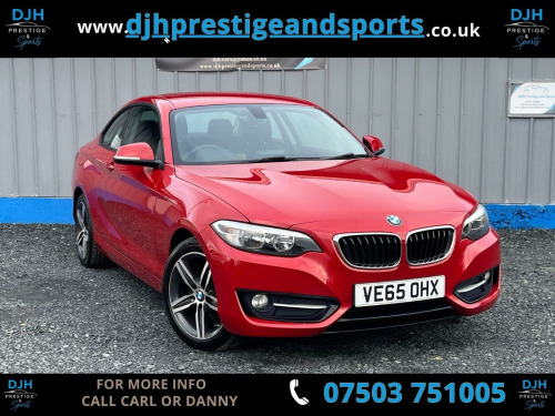 BMW 2 Series  1.5 218i Sport Euro 6 (s/s) 2dr 
