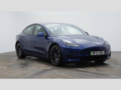 Tesla Model 3  (Dual Motor) Performance Saloon 4dr Electric Auto 