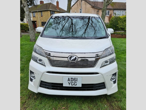 Toyota Vellfire  2.4L - 8 SEATER - UPGRADED SCREENS-ULEZ/CAZ PASS - FREE 18MONTHS GOLD WARRA