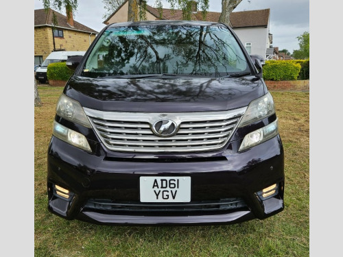 Toyota Vellfire  2.4L PETROL-HOT/COOL BOX-ULEZ/CAZ PASS-FREE 24MONTHS GOLD WARRANTY