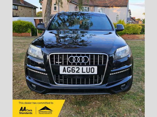 Audi Q7  S LINE-3.0L TFSI- 7 SEATER-ULEZ/CAZ PASS-FREE 18MONTHS GOLD WARRANTY & 12MO