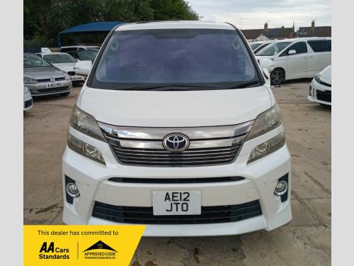 Toyota Vellfire  3.5L-V6 ENGINE-DUAL SUNROOF-UPGRADED CAR-ULEZ/CAZ PASS-FREE 18MONTHS GOLD W