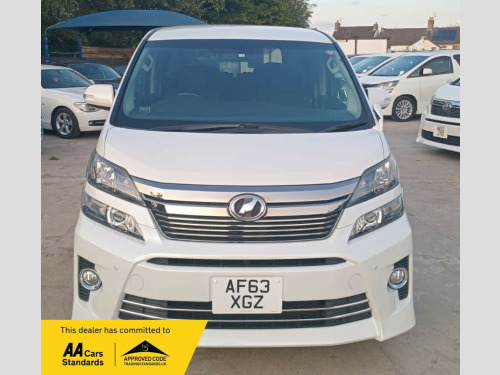 Toyota Vellfire  2.4L PETROL-G EDITION-CAPTAIN SEATS-ULEZ/CAZ PASS-FREE 18MONTHS GOLD WARRAN