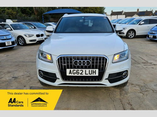 Audi Q5  2.0L TFSI QUATTRO-AUTOMATIC-ULEZ/CAZ PASS-FREE 24MONTHS GOLD WARRANTY & 12