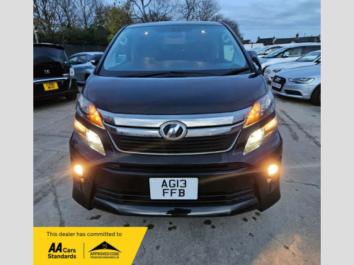 Toyota Vellfire  3.5L-V6-GOLDEN EYES EDITION-DUAL SUNROOF-UPGRADED CAR-ULEZ/CAZ PASS-FREE 40