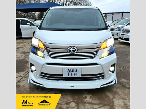 Toyota Vellfire  3.5L-V6-GOLDEN EYES-DUAL SUNROOF-UPGRADED CAR-ULEZ/CAZ PASS-FREE 40MONTHS G