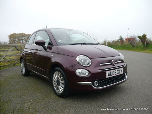 Fiat 500  1.2 Lounge Euro 6 (s/s) 3dr