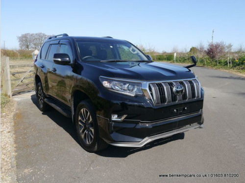 Toyota Land Cruiser  2.8D Invincible Auto 4WD Euro 6 (s/s) 5dr (7 Seat)