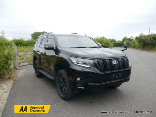 Toyota Land Cruiser  2.8D Invincible Auto 4WD Euro 6 (s/s) 5dr (7 Seat)