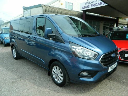 Ford Transit Custom  2.0 EcoBlue 170ps Low Roof D/Cab Limited Van Auto - 58319 miles 2 Owners UL