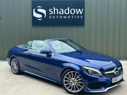 Mercedes-Benz C-Class C300 2.0 C300 AMG Line (Premium Plus) Cabriolet 2dr Pet