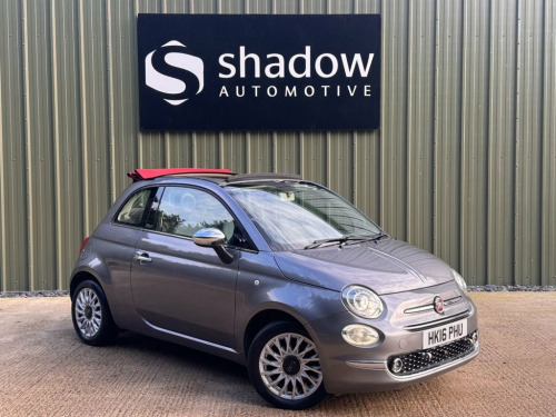 Fiat 500C  0.9 TwinAir Lounge Convertible 2dr Petrol Dualogic 