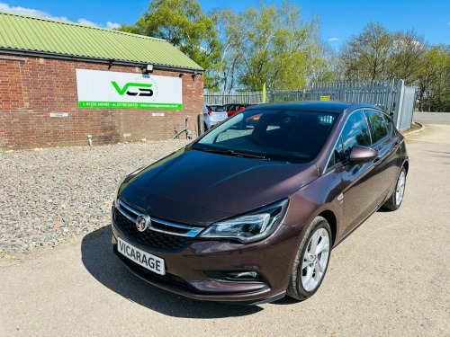 Vauxhall Astra  1.4i Turbo GPF SRi Hatchback 5dr Petrol Auto Euro 