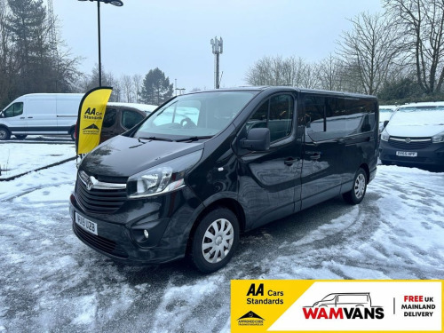 Vauxhall Vivaro  1.6 CDTI 2900 SPORTIVE CREW VAN DOUBLE CAB 5DR DIE