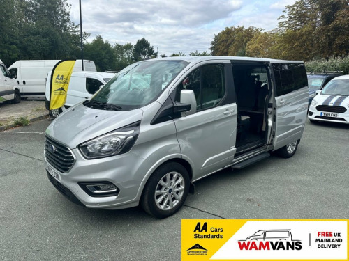 Ford Tourneo Custom  2.0 320 EcoBlue Titanium Minibus Double Cab 5dr Di