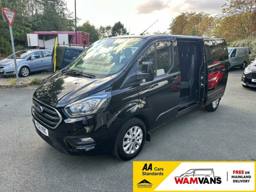 Ford Transit Custom  2.0 320 EcoBlue Limited Crew Van Double Cab 5dr Di