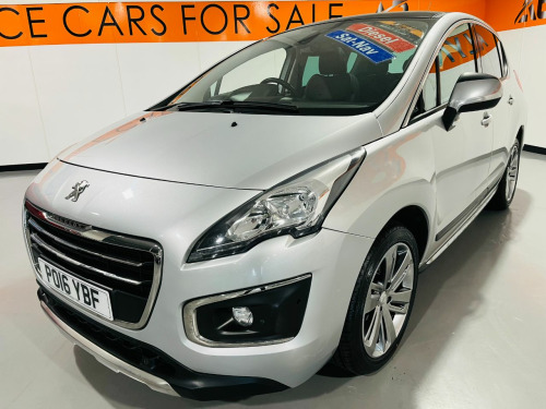 Peugeot 3008 Crossover  1.6 BlueHDi 120 Allure 5dr, MOTABILITY PLUS ONE OWNER, REVERSE CAMERA, HUGE