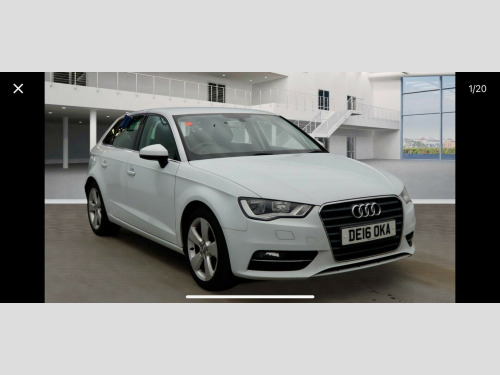 Audi A3  1.2 TFSI Sport Sportback Euro 6 (s/s) 5dr (Nav)