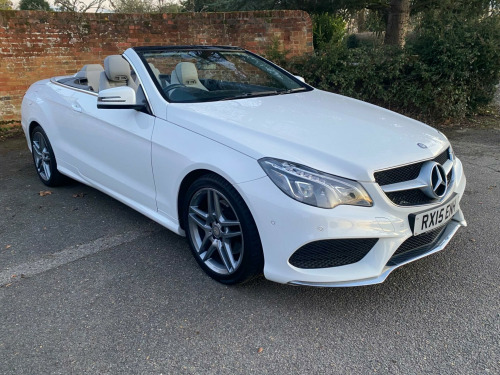 Mercedes-Benz E-Class E220 2.1 E220 BlueTEC AMG Line Cabriolet G-Tronic+ Euro 6 (s/s) 2dr