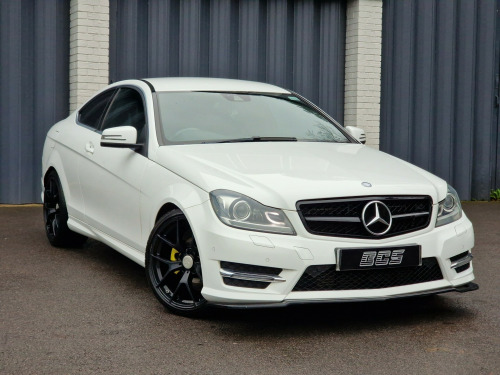 Mercedes-Benz C-Class C180 1.6 C180 AMG Sport Edition Coupe 2dr Petrol G-Tronic+ Euro 6 (s/s) (156 ps)