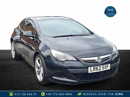 Vauxhall Astra GTC  1.4 SPORT S/S 3d 138 BHP