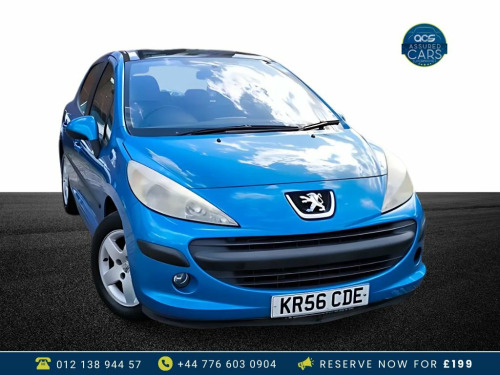 Peugeot 207  1.4 SE 16V 5d 89 BHP Low Miles_Long MOT_1.4L_Petro