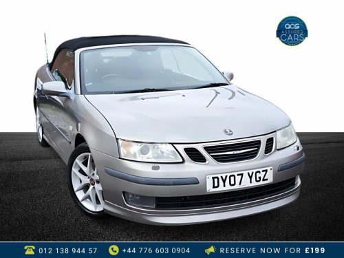 Saab 9-3  2.0 AERO T 2d 210 BHP Auto_Low Miles_2L_Petrol_Ule