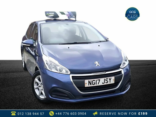 Peugeot 208  1.2 ACTIVE 5d 82 BHP Low Miles_Long MOT_1.2L_Petro