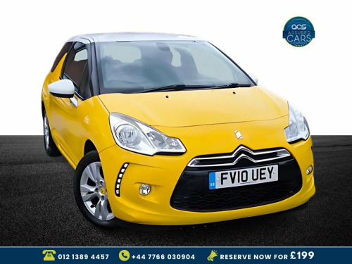 Citroen DS3  1.6 DSTYLE HDI  3d 90 BHP £20 Tax_Long MOT_1